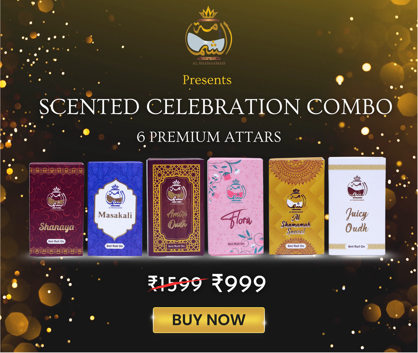 SCENTED CELEBRATION COMBO (Pack of 6)
